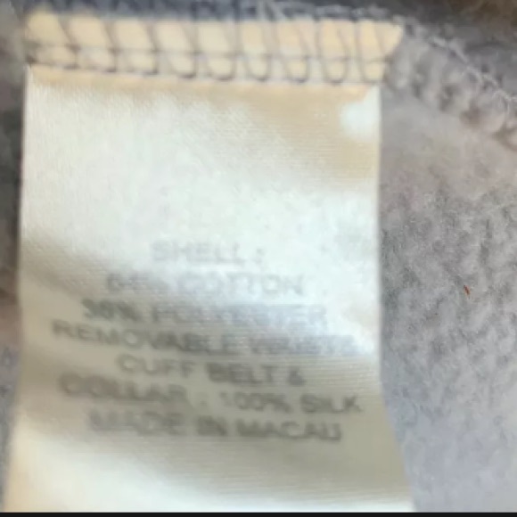 NEW EMB Silk Trimmed Military Style Coat Jacket - Picture 9 of 9